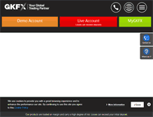 Tablet Screenshot of gkfx.co.uk